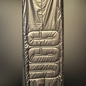 6 Foot Long Black UGG SCARF.